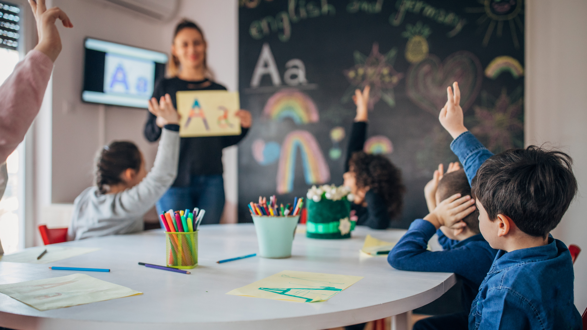 students in classroom